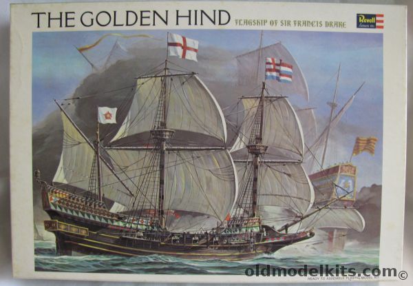 Revell 1/96 The Golden Hind - Flagship of Sir Francis Drake, H324-400 plastic model kit